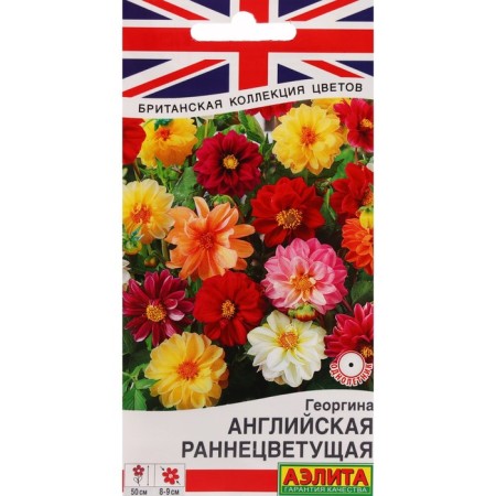 Georgin's flowers "English early -fluent", a mixture of varieties,