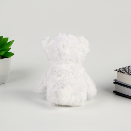 Soft toy "Bear", with a green bow-2