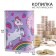 Gift set for girls, 7 items + gift (notebook), Minnie Mouse