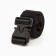 Tactical belt, 120 cm, width 3.7 cm, plastic buckle, black