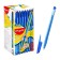Ballpoint handle Maped Green Ice Blue rod, Node 1.0 mm, three -sided, disposable