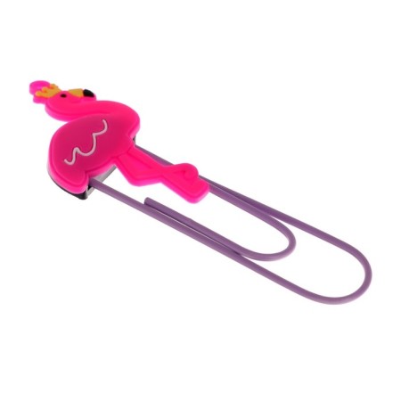 The bookmark is large, 11 cm, Flamingo, mix-2