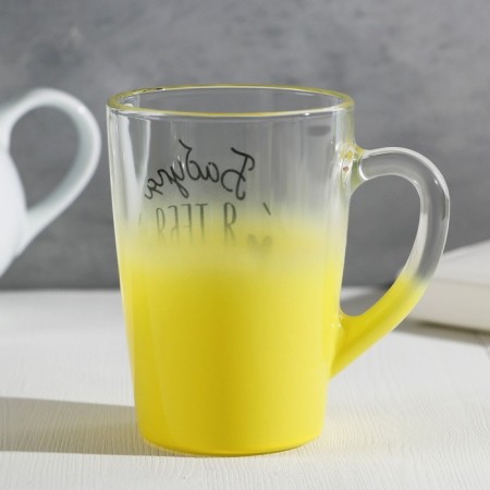 Кружка с градиентом и рисунком "Бабуля", 300 мл-1