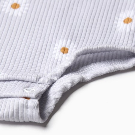 Body with DL. sleeve crumb I am a daisy, height 74-80 cm, gray-4