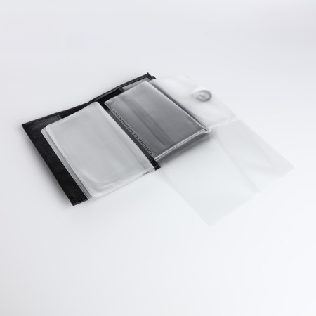 Cover for autoDocations and passports on the button, the color is black-6