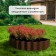 The flowerbed is galvanized "petal", d = 70 cm, h = 15 cm, brown, Greengo