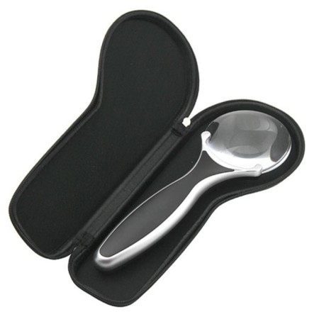 Lupa with VEBER 789-75 3, diameter 75 mm, led backlight, in case-5