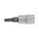 Head with a bat tundra, under a square 1/4 ", T25, CRV
