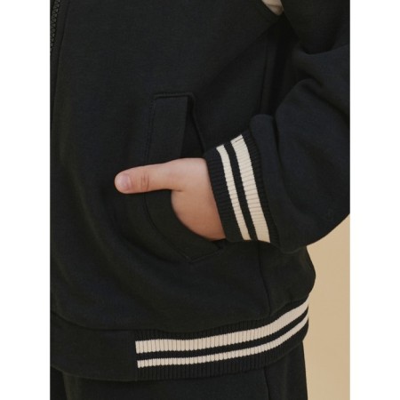 Bombber for a boy Pelican, height 116 cm, black color-9