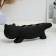 Leopold Climber Black with painting, 12cm