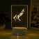Lamp "Note" from USB and batteries 3AA (not in the kit) 9.5x12.5x16 cm
