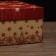 The box is folding, the lid is, "New Year tree" 30 x 20 x 9 cm