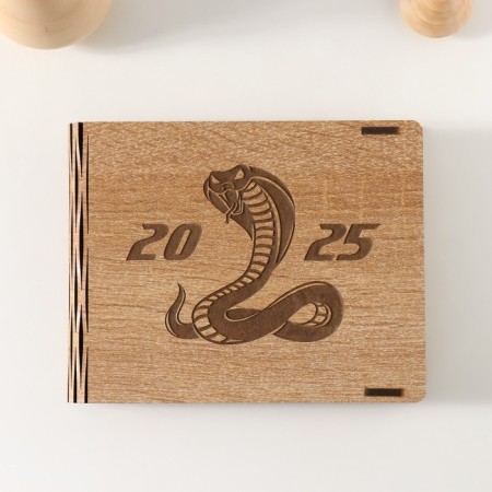 New Year's box "Snake" 15x12x2 cm-1