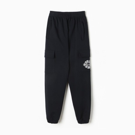 Sports pants for boys, green color, height 152 cm