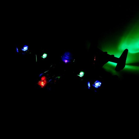 Army aircraft, works on batteries, light and sound effects-6