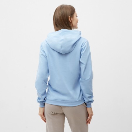 Women's sweatshirt was laid down, the color is blue, size 50-3