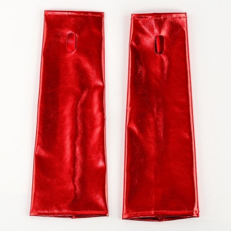 Carnival set "New Year's beauty": dress, cap, gloves, chocker, rr 42-44, red-9