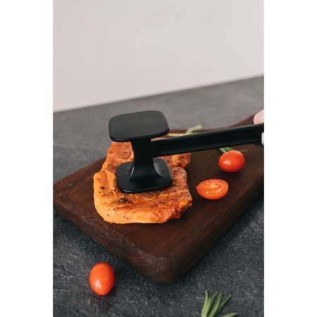 Magistro Alum Black, 110 grams, 22 cm, black color, black-8