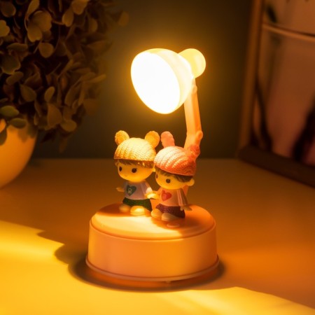 Night -night "Friends" LED from batteries 3HAAA 7.7x7.5x12.5 cm Risalux-2