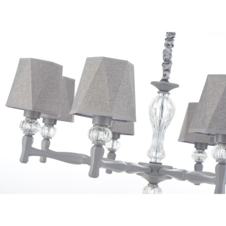 Suspended lamp 6x60W E27, size 76x76x84.5 cm-2