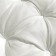 Pillow for swing "Tina", diameter 60 cm, white color