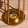Globus souvenir with compass and magnifier, height 23.5 cm