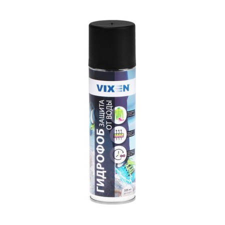 Universal hydrophobic coating, Vixen water protection, aerosol, 335 ml VX-90020