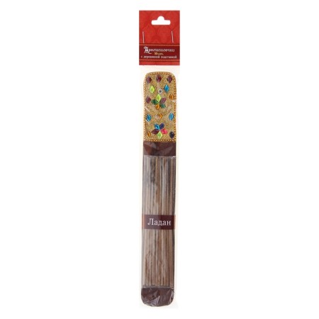Karma set of 10 sticks with a wooden incense stand-1