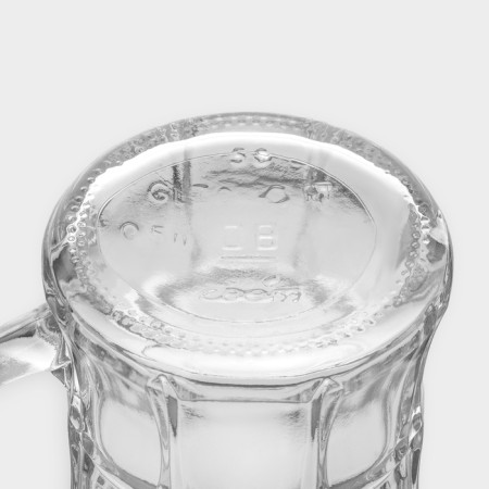Beer mug "Transparent", 500 ml-3