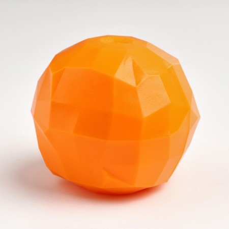 A toy for treats and dry food "Orange", 7.5 cm, orange-2