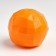 A toy for treats and dry food "Orange", 7.5 cm, orange