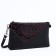 Lightning bag bag, black/red color