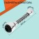Zein Z3602 aerator, rotary, on a hinge, flexible, 2 modes, chrome/black