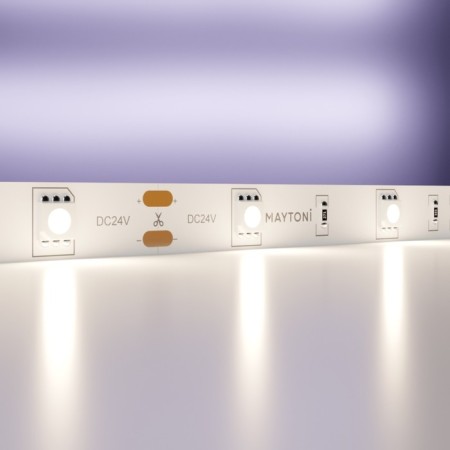 LED strip LED strip 10161, 5000x10x2 mm, LED, 7.2W, 600LM, 4000K, white color-1