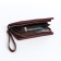 Women's wallet with lightning, burgundy color