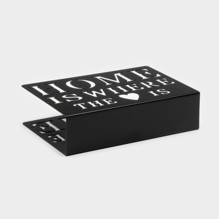 Salphetens Dolyana "House here", 15 × 4 × 10 cm, black color-3