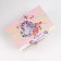 Casket wood chestnut 1 Musical box "Unicorn in colors" 11x14.7x10.6 cm