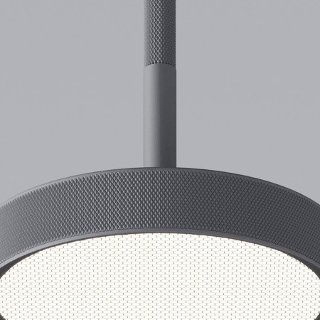 Suspension lamp Elektrostandard, Plate, 155x155x1200 mm, 14W, LED, 500LM, 4000K, graphite color-3