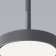 Suspension lamp Elektrostandard, Plate, 155x155x1200 mm, 14W, LED, 500LM, 4000K, graphite color