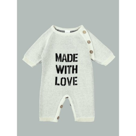 Knitted Knitted Children's Pure Love Made, height 62 cm, milk color-6