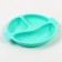 Feeding set: bib, plate 2pcs, glass, devices, crumb I, turquoise