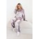Female suit, size 52, pink color