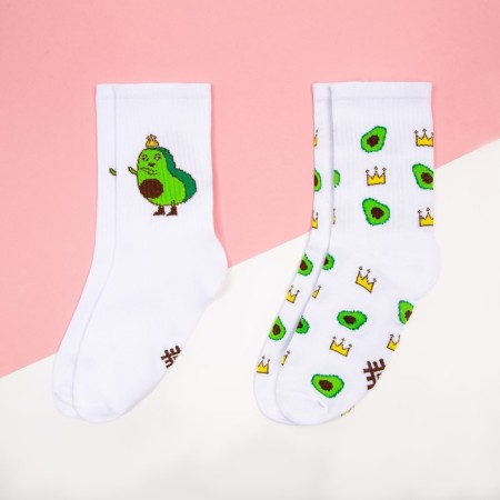 A set of female socks KAFTAN "Be" 2 pairs, size 36-39 (23-25 ​​cm)-1