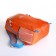Tourist backpack 25l, folding, waterproof, 4 pockets on a zipper, orange color