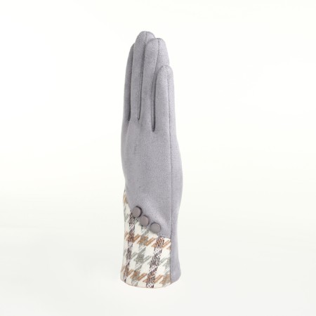Gloves are female, dimensionless, without insulation, color gray color-1