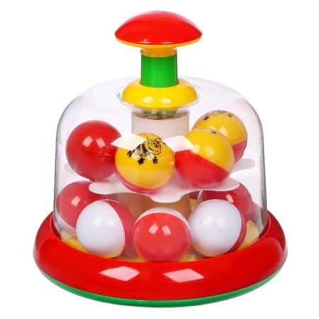 Yula-carousel with balls-3