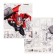 Notebook in a cage 24 sheets, 5 types of mix, cover covering cardboard, Avengers