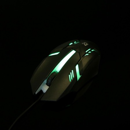 Mouse Defender Cyber ​​MB-560L, game, optical, backlight, 3 buttons, 1600 dpi, black-7