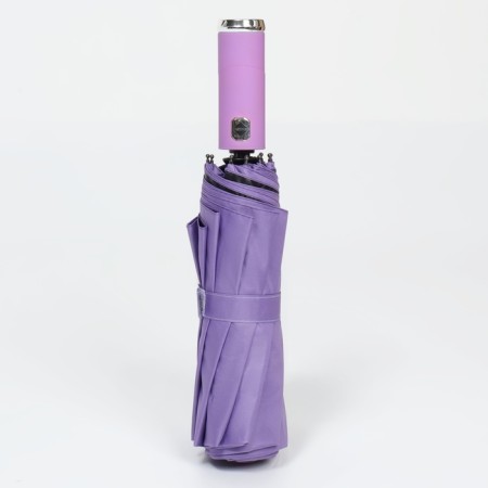 Automatic automatic umbrella, with a lantern, 3 additions, 10 knitting needles, r = 51 cm, lilac color-7