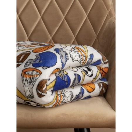 Texrepublic blanket, size 150x200 cm, blue color-8